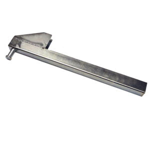 Edging rear board 400 / 25 mm for tipper's pillar fixed type IT
