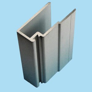 Edging profile 800x25 mm right for sideboard embedded closure Hestal 681 S