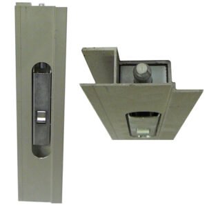 Sideboard closure Euroclip 800 mm with edging and arrester – right