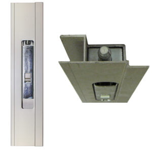 Sideboard closure Euroclip 500 mm with edging and arrester – right