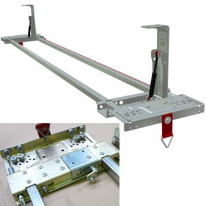 Assembled rear header TWIN with pins for securing against lifting - SP