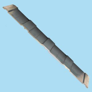 Alu kick-board profile, shape I, 260mm, Natural finish