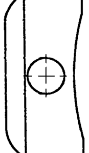 Sliding part for the lower profile spare part
