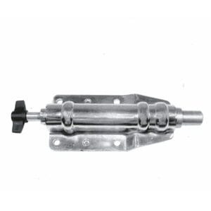 Locking pin for a sliding wall