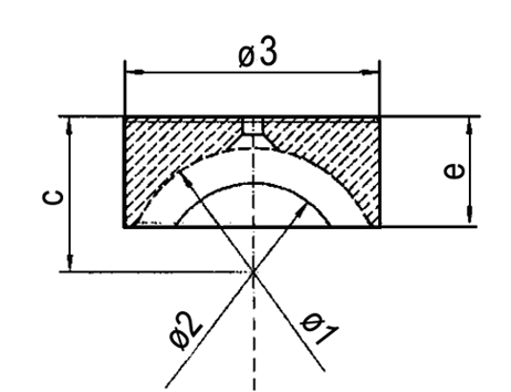 Plastic insert di. 120