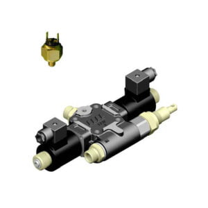 Hydraulic valves distribution end FE - 40 CE 12V
