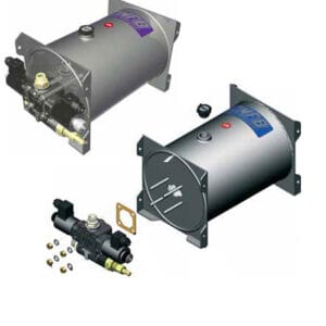 Hydraulic valves distribution end FE - 40 CE 12V