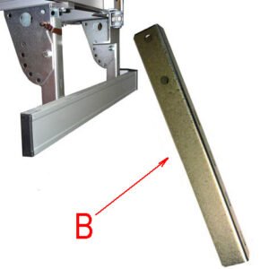 Holder side guard part B - 700 mm