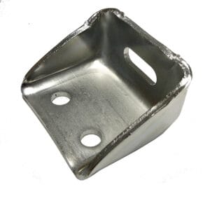 Box fixing clamp 80 x 100mm, zinc-plated steel