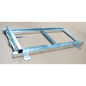 Retractable two-step with footers h = 600