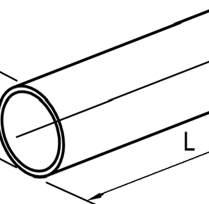 Tube mean 22x2,0x3000