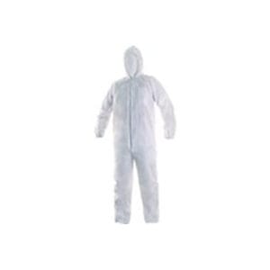 Overal jednorázový, white, size L