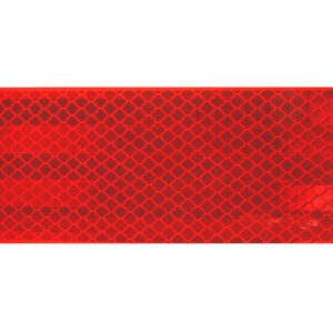 Reflective tape marker 50 mm - red