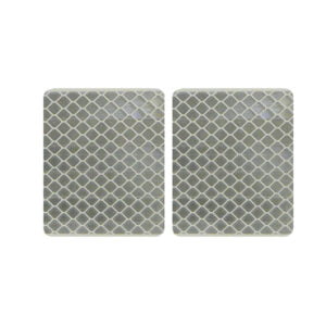 Reflictive tape marker white 50 mm - Intermittent