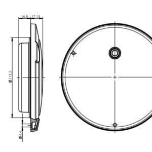LED interior lighting, 12 / 24V