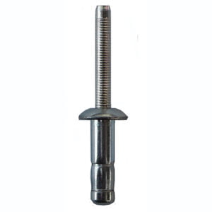 Blind rivet multi grip structural 3,2 x 9 A2/A2 flat head