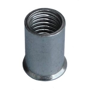 Riveting nuts M 10 St 2,5-,4,0 open with reduced head 90°