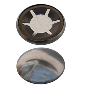 Push - On Fasteners STARLOCK 11,0 capped St bronze varnish