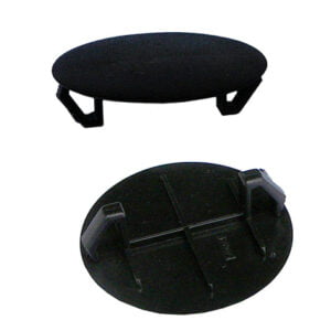 Blanking cap 12,7-14,3 POM black