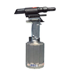 Pneumatic-hydraulic rivet gun with intake - HUCK 256
