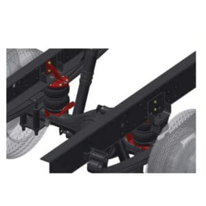 Suspension Kit, air suspension ISUZU, dual tyres, production year 2005-2014