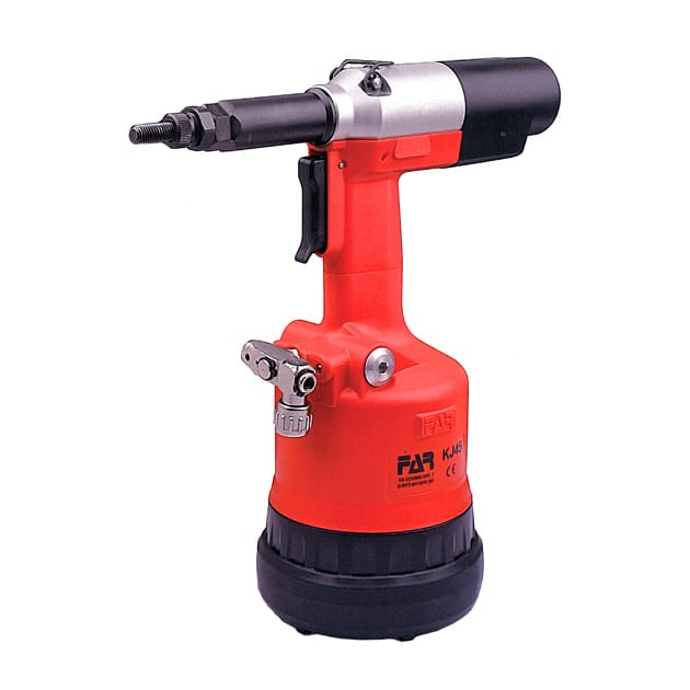 Pneumatic-hydraulic rivet gun with intake - KJ 45/S
