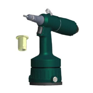 Pneumatic-hydraulic rivet gun with intake - RL 50