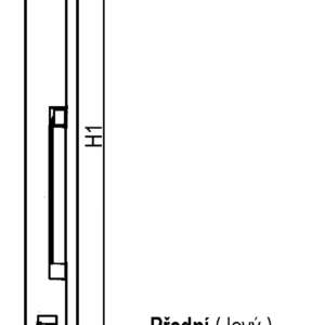 Tipper's pillar Kinnegrip K VI – Front right h=800